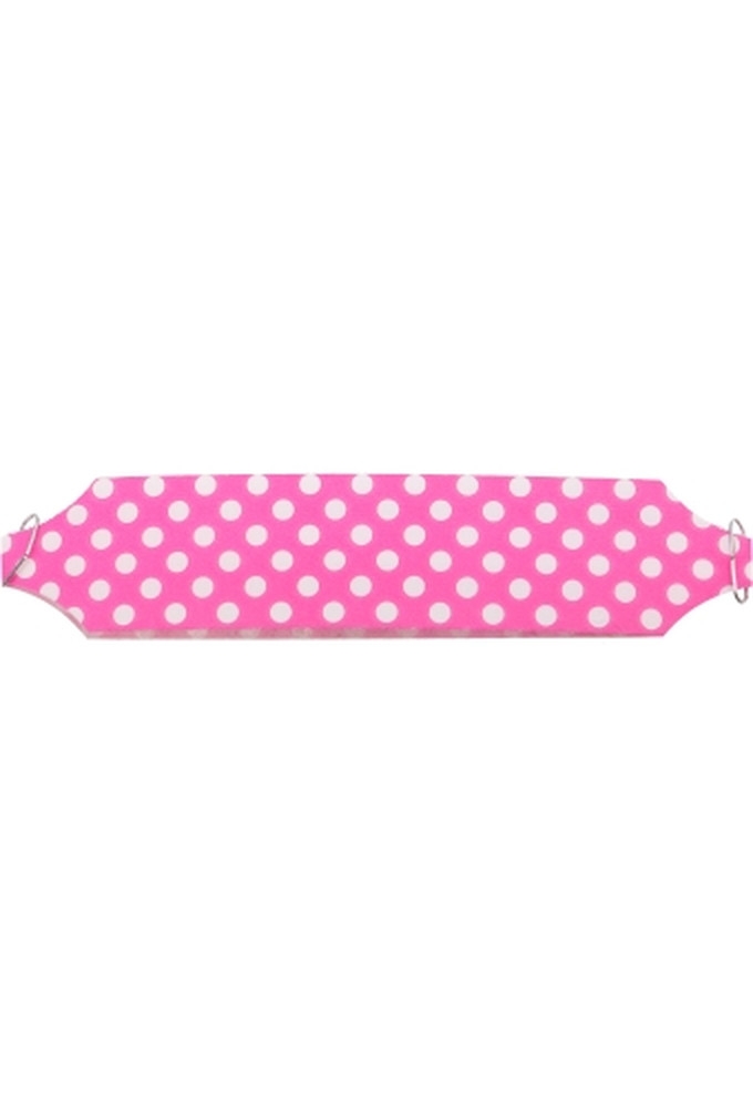 Everyday Trek Strikken Dots Roze D95mm met een lint van 20mm 30stuks