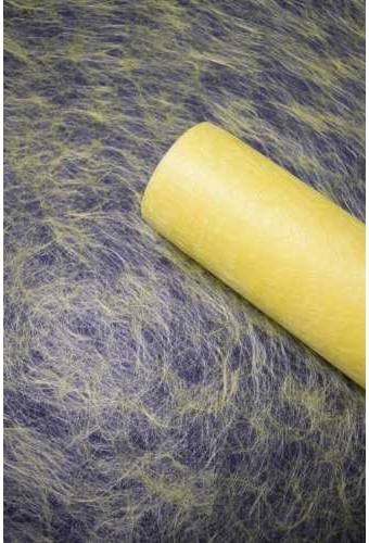 Fibre Linnen Geel 60 cm x 25 meter Cadeauverpakking