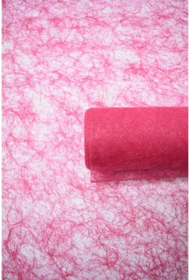 Fibre Linnen Roze 60 cm x 25 meter Geschenkverpakking
