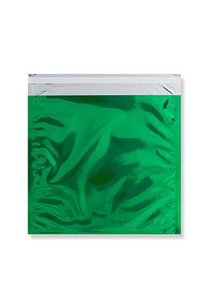 Folie Enveloppen Leuven Metallic Groen 22x22cm 100stuks
