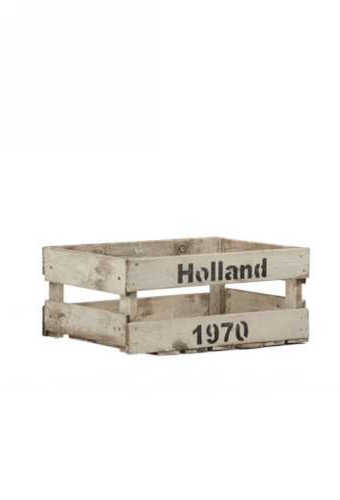 Fruitkist Middel Met tekst & HOLLAND Grenen 40x55x21cm 12stuks