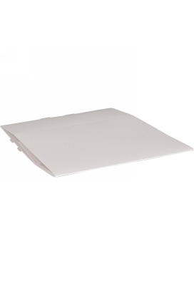 Gebaksdoos Wit Met Klep 21x21x9cm 250gram 150stuks OP IS OP