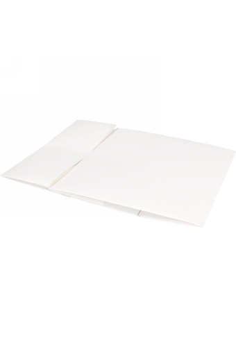 Gebaksdoos Wit Met Klep 26x26x10cm 270gram 100stuks OP IS OP