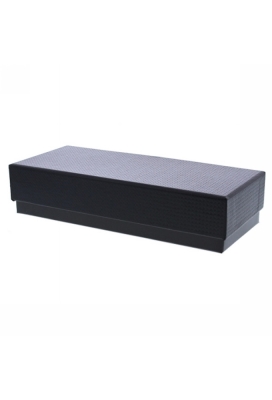 Geschenkdoos & Deksel Eco-chic Zwart 500gram 22x9.5x5cm 24stuks