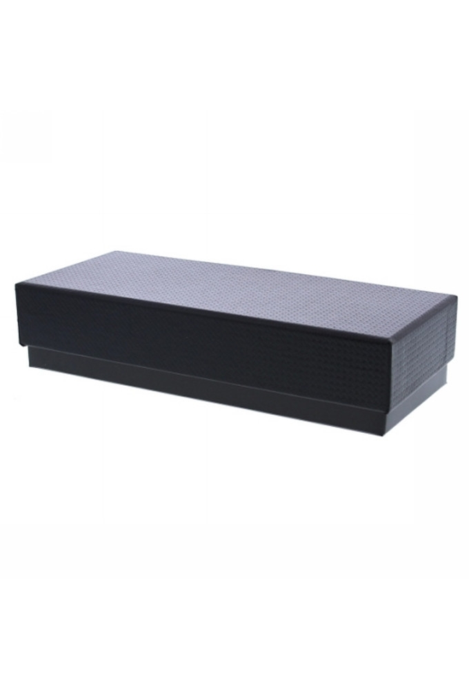 Geschenkdoos & Deksel Eco-chic Zwart 500gram 22x9.5x5cm 24stuks