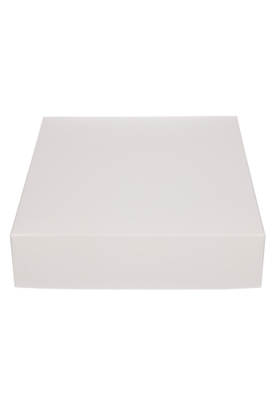 Geschenkdoos & Deksel Gaby Wit Blinkend 25x20x5cm 50stuks