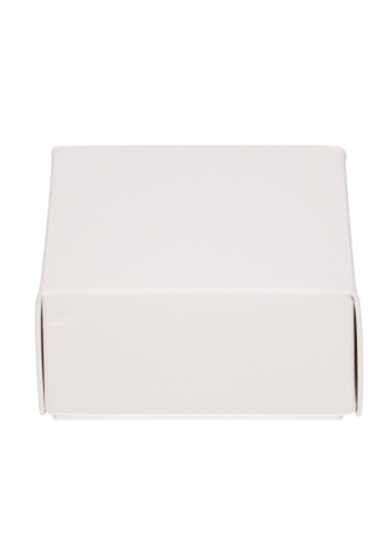 Geschenkdoos & Deksel Gaby Wit Blinkend 8x8x4cm 100stuks