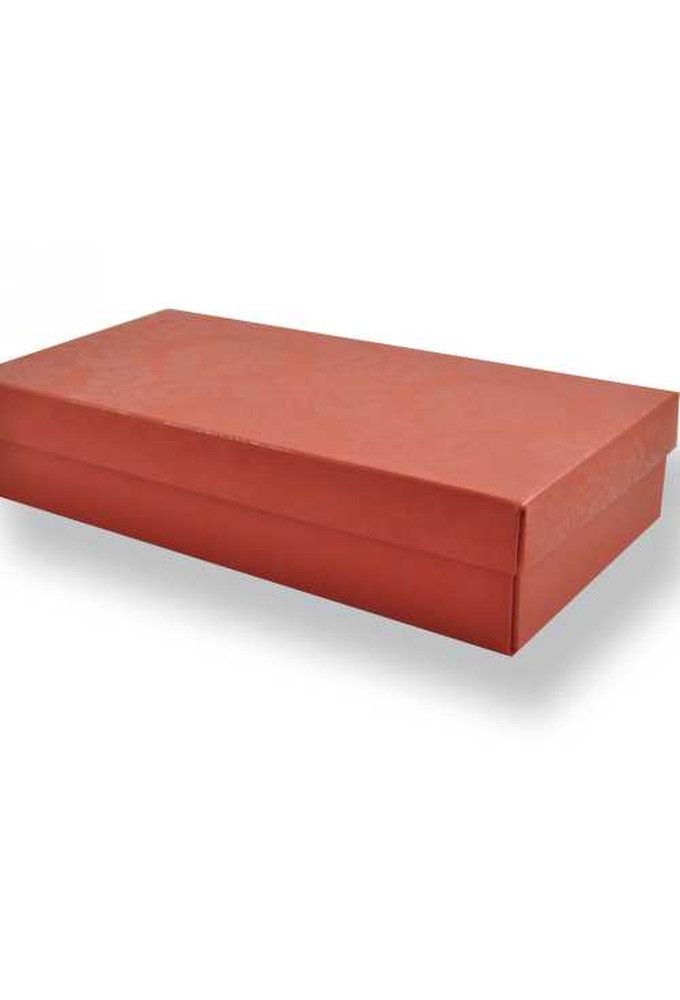 Geschenkdoos 10.7x21.7x4.5cm Ivo Baroc Rood 50stuks