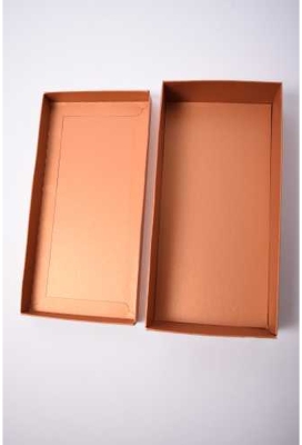 Geschenkdoos 10.7x21.7x4.5cm Ivo Metallic Koper 50stuks