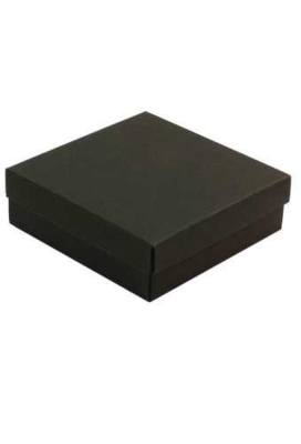Geschenkdoos 12.5x12.5x4cm Bert Mat Bruin 50stuks