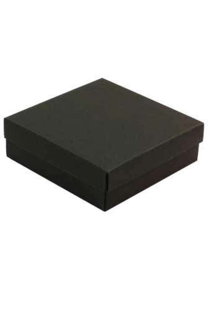 Geschenkdoos 12.5x12.5x4cm Bert Mat Bruin 50stuks