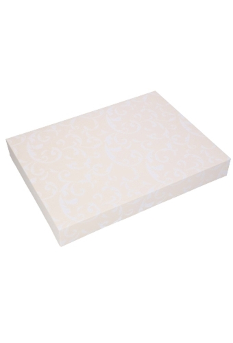 Geschenkdoos Cateringdoos Barok Creme 46x35x6cm 10stuks