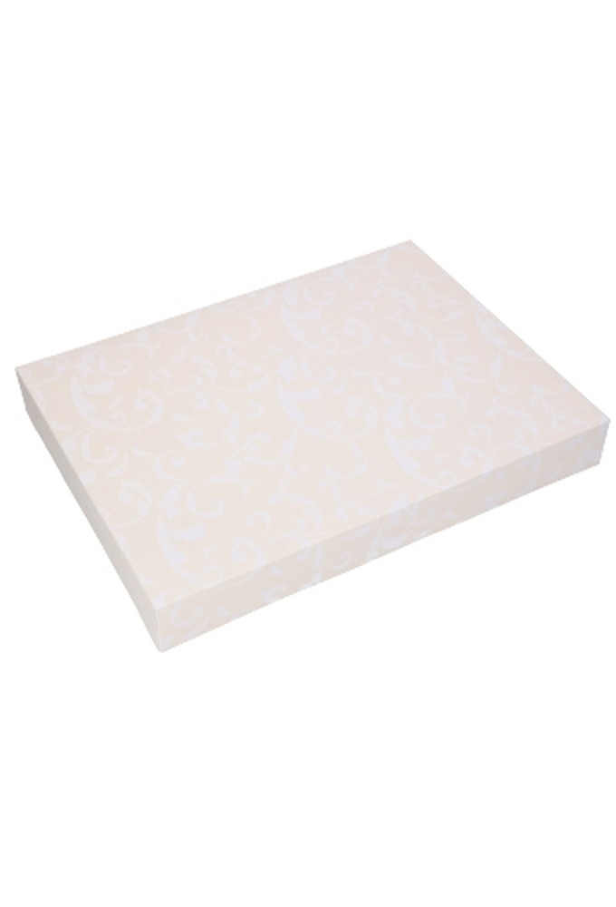 Geschenkdoos Cateringdoos Barok Creme 46x35x6cm 10stuks