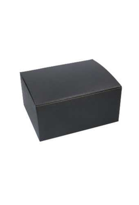 Geschenkdoos Delivery Box Zwart 25x20x12cm 435gram karton 10stuks