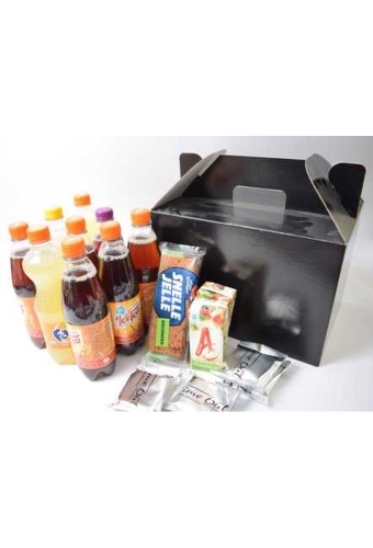 Geschenkdoos Draagdoos XL Met Handvat Kraft 30x20x20cm 25st OP IS OP