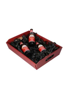 Geschenkdoos Korf Dalmatie Bordeaux 35x26x7cm 30stuks