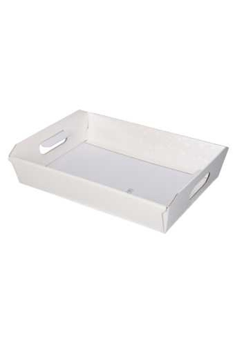 Geschenkdoos Korf Dalmatie Witte Dots Relief 35x26x7cm 30st OP IS OP