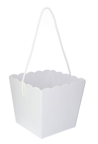Geschenkdoos Korf Dudley Wit Met Koord 15x15x18cm 10stuks