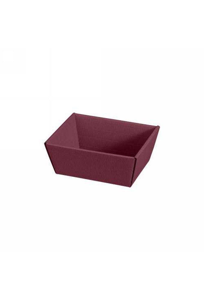 Geschenkdoos Korf Modern Bordeaux 19x14x10cm 25stuks