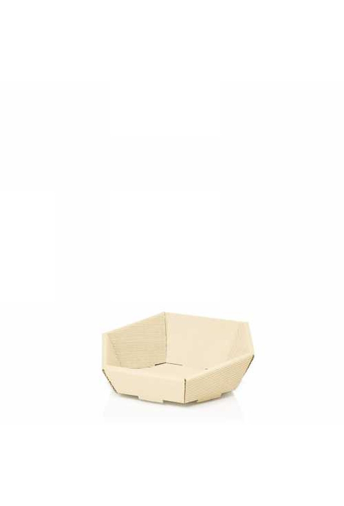 Geschenkdoos Korf Modern Creme Mini 24x23x4.8-8.5cm 25stuks