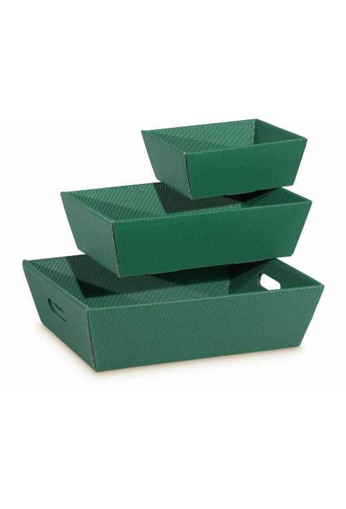Geschenkdoos Korf Modern Groen 19x14x10cm 25stuks