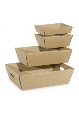 Geschenkdoos Korf Modern Naturel 22x14x5.5cm 25stuks