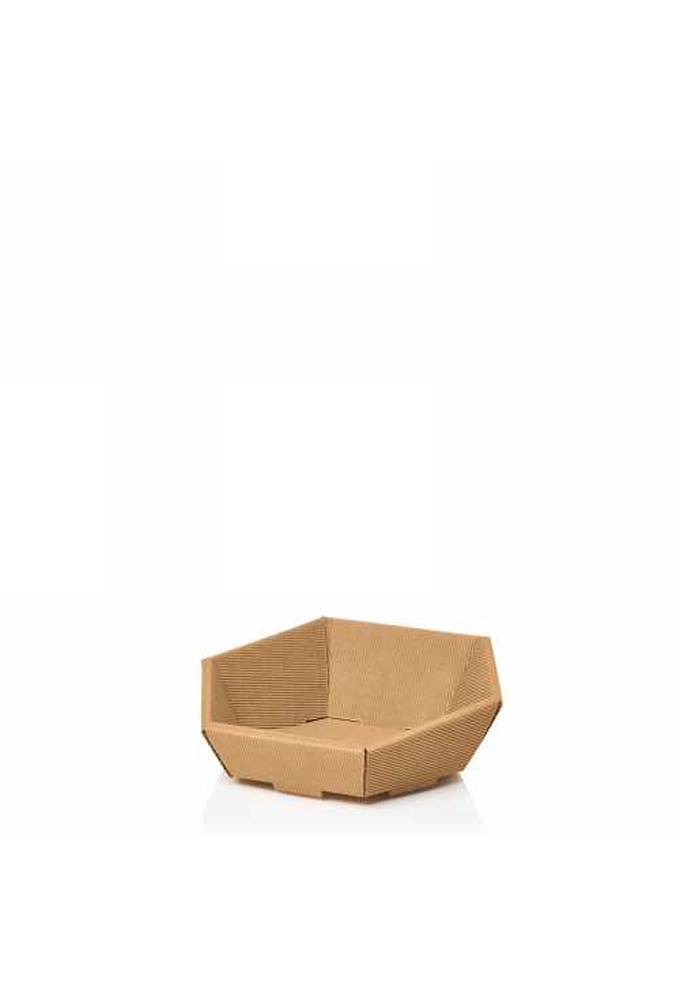 Geschenkdoos Korf Modern Naturel Mini 24x23x4.8-8.5cm 25stuks