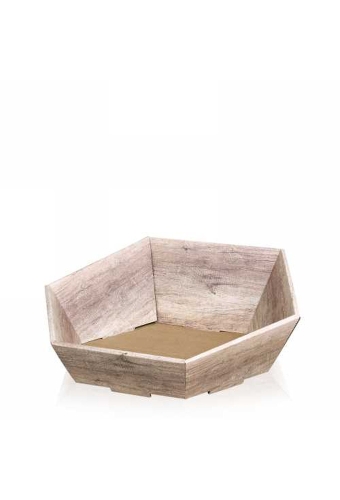 Geschenkdoos Korf Modern Wood Middel 38x34x7.5-13cm 25stuks