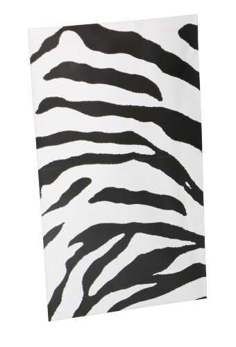 Kadozakjes Folie Mita Zebra Zwart & Plakstrip 12x18.5+3cm 100stuks