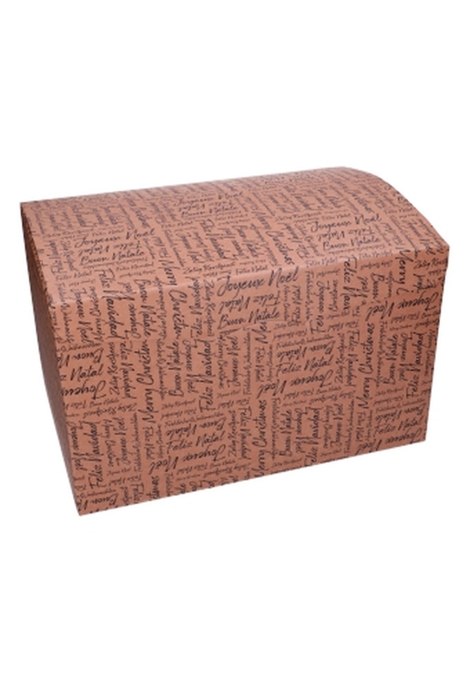 Geschenkdoos Zalig Kerstfeest Kraft & Klep 39x27x23.5cm 20stuks