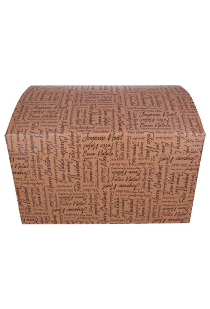 Geschenkdoos Zalig Kerstfeest Kraft & Klep 39x27x23.5cm 20stuks
