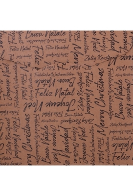 Geschenkdoos Zalig Kerstfeest Kraft & Koord 21x21x21cm 20st OP IS OP