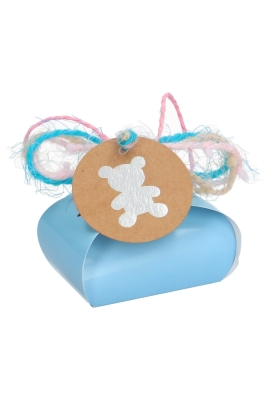 Geschenkdoosjes Merano Blauw 6.5x4x3cm 10 stuks