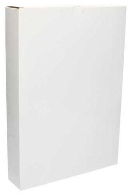 Geschenkdozen Met Sluitklepje Wit Glans 26x6x37cm 10stuks