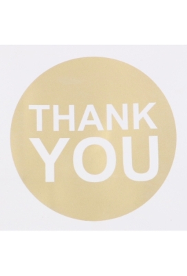 Geschenktasjes Met Handgreep Mocona Thank You Wit 19x9x24.5cm 12stuks