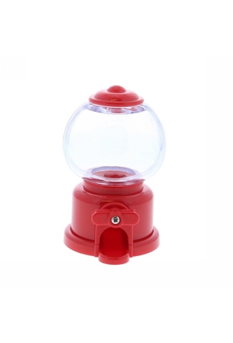 Geschenkverpakking Snoepdispenser klein rood 6x7x10cm 72stuks