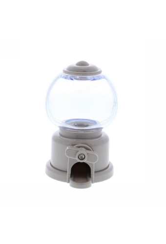 Geschenkverpakking Snoepdispenser klein zilver 6x7x10cm 72stuks