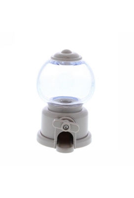 Geschenkverpakking Snoepdispenser klein zilver 6x7x10cm 72stuks