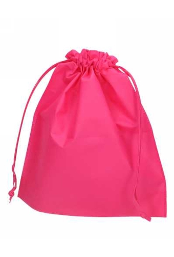 Geschenkzak Nonwoven Met Trekkoord Patti Fuchsia 35x10x39cm 200stuks