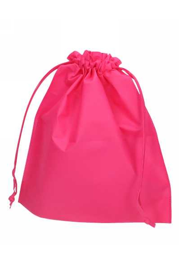 Geschenkzak Nonwoven Met Trekkoord Patti Fuchsia 35x10x39cm 200stuks
