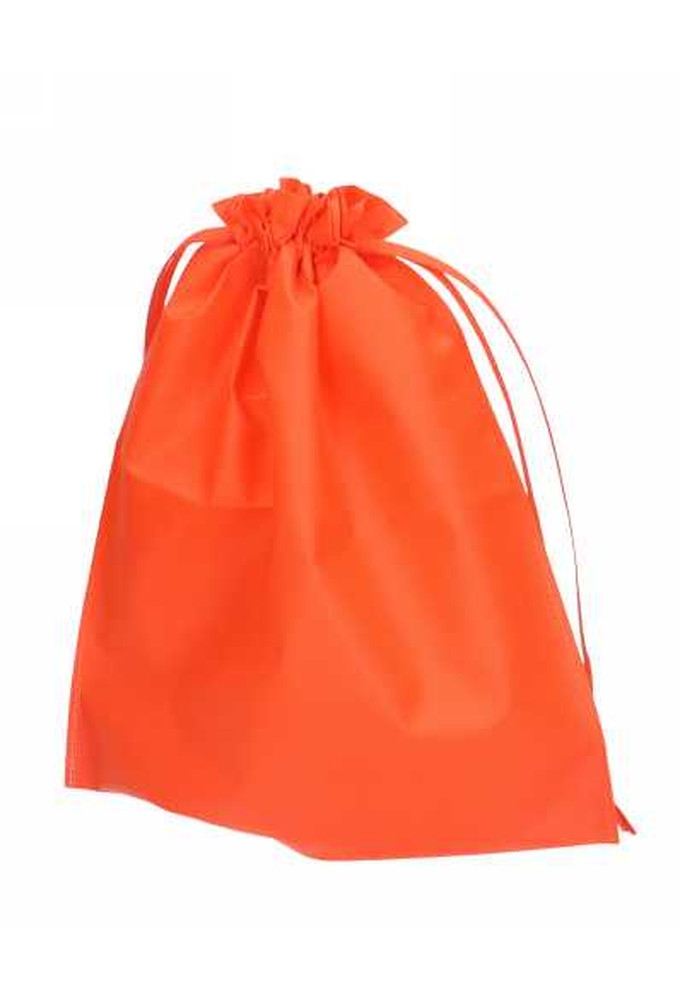 Geschenkzak Nonwoven Met Trekkoord Patti Oranje.35x10x39cm 200stuks