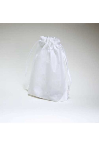 Geschenkzak Nonwoven Met Trekkoord Patti Wit 35x10x39cm 200stuks