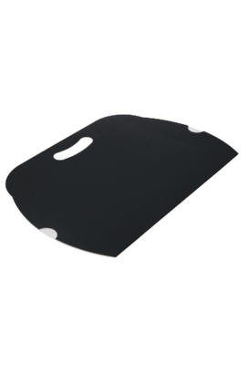 Gondeldoos Met Handgreep Zwart 24x19x4cm 250gr 21stuks OP IS OP