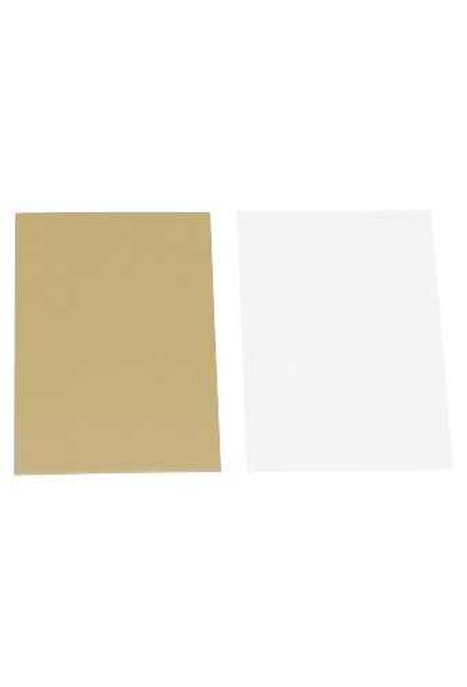 Goud Mat Bodem Voor Blokbodemzakjes 8x5cm 100 stuks