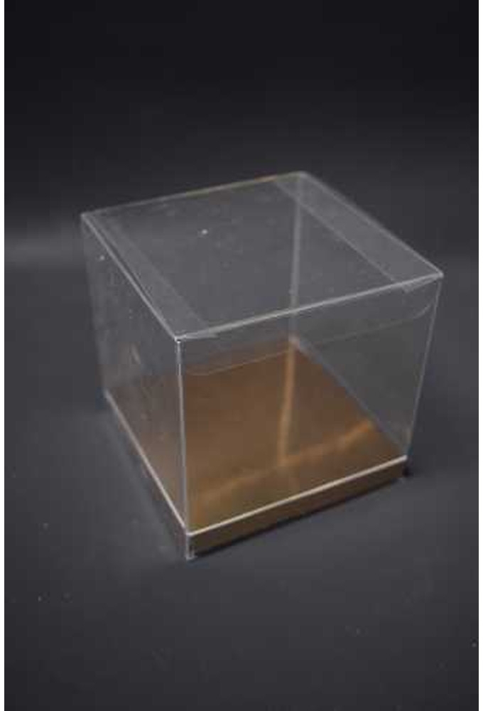 Gouden Kartonnetje Bodem Elba voor transp. kubus 12x12x1cm 10stuks