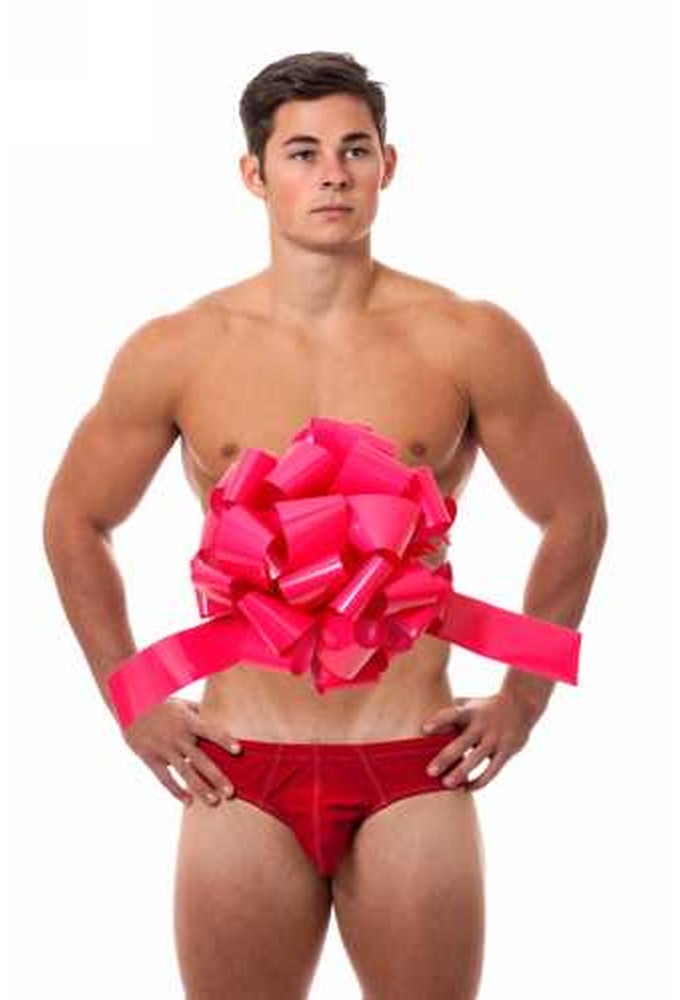 Grote Bodystrik Bodystrik Men Or Women Gelakt Fuchia .d35+17cm