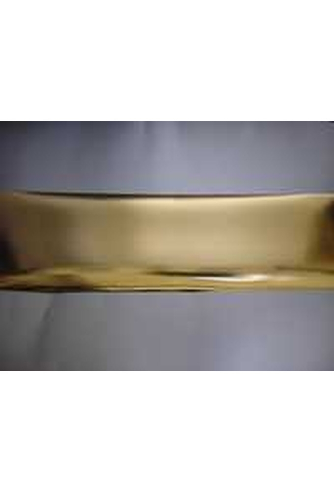 Grote Strik Milaan Metallic Goud Deur d36x36+24cm
