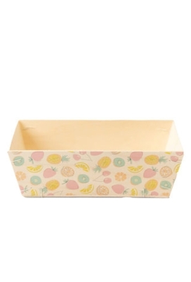 Houten Korf Bedrukt Fruit Versie 1 29x19x9cm 25stuks