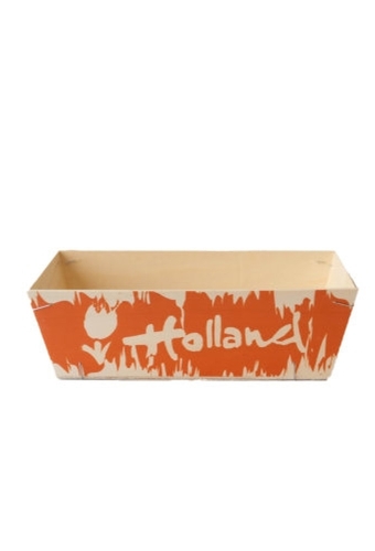 Houten Korf Bedrukt Holland Versie 3 29x19x9cm 25stuks