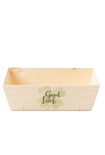 Houten Korf Bedrukt Succes Versie 2 29x19x9cm 25stuks